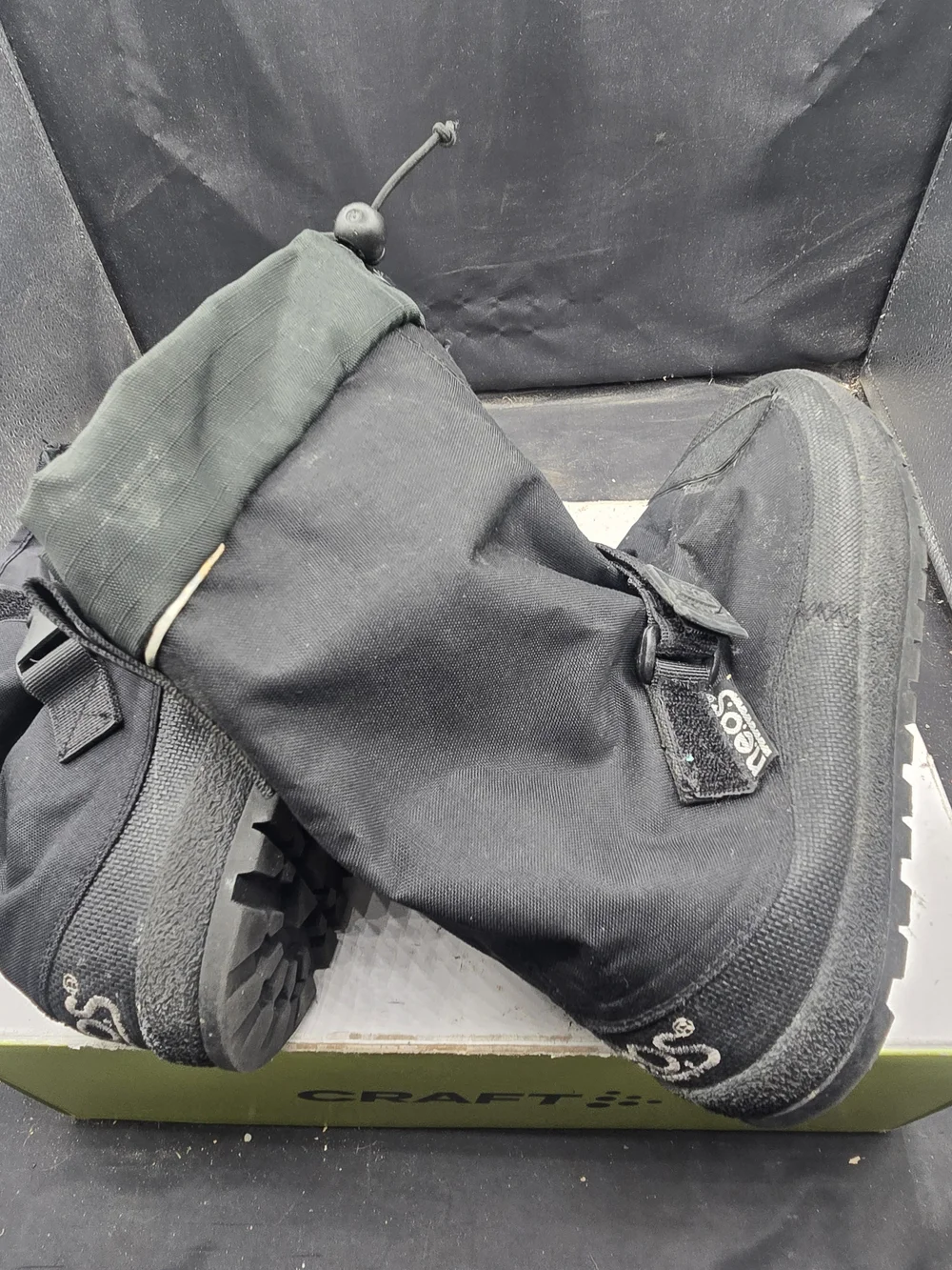 Men's Black Rain & Snow Boots - Waterproof Winter Protection